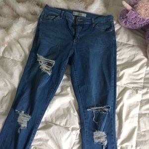 topshop leigh jeans